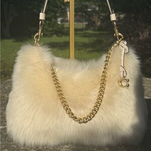 Juliet 25 shoulder bag (shearling)